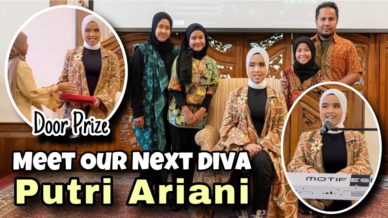 Putri Ariani Sapa Diaspora RI di Washington D.C. || Merinding Dengar Langsung Putri Ariani Nyanyi