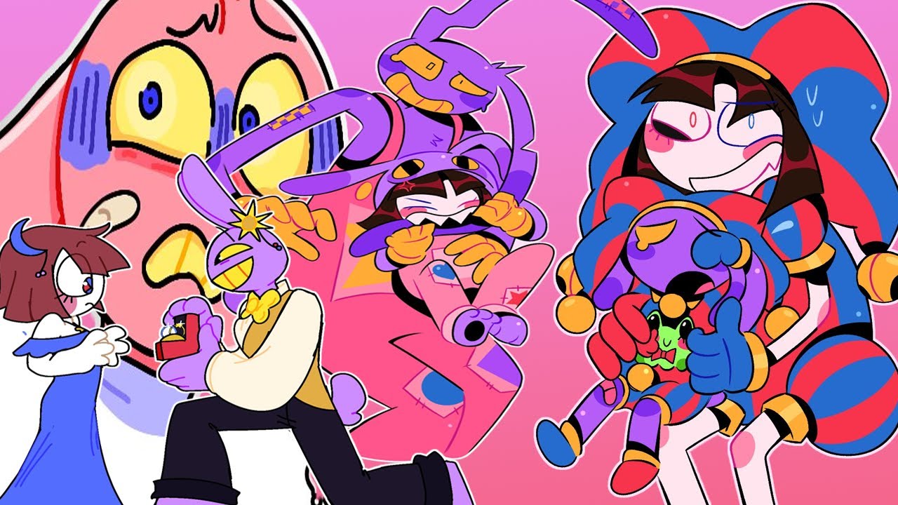 Jax x Pomni Chaotic Proposal and a Wholesome Family Moment l Circus Comic | TADC