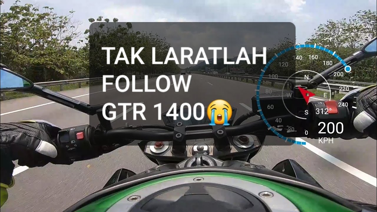 MENYESAL FOLLOW KAWASAKI GTR1400 | #32