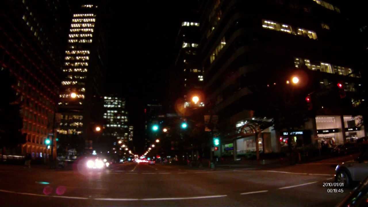 Driving in Downtown Vancouver 2
