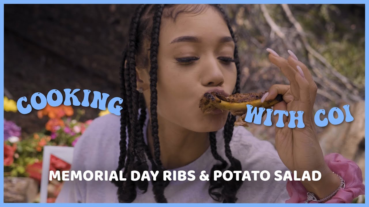 Cooking With Coi Leray - Memorial Day Ribs & Potato Salad
