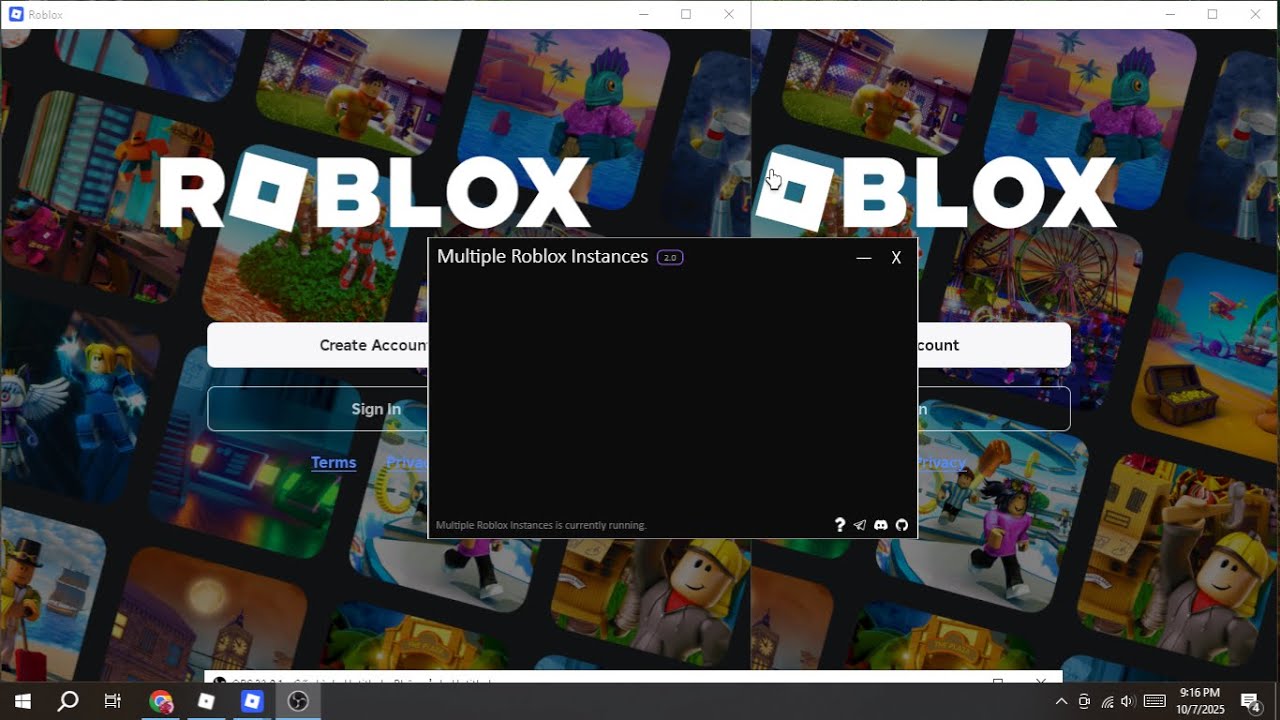 Roblox| Hướng dẫn cách chơi nhiều tài khoản roblox ( Dành cho ai không làm được ở 2 video cũ ) !?!🎉🤯