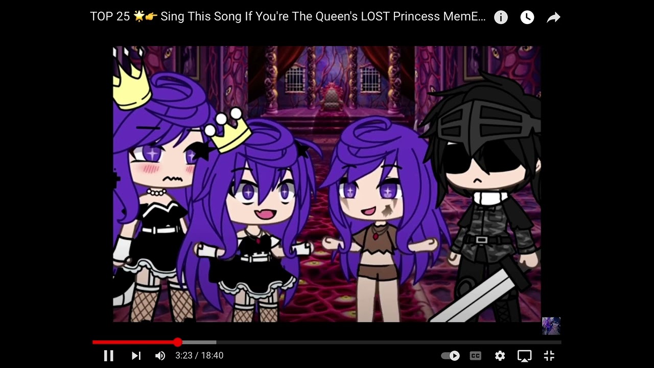 Sing if you are the queens daughter