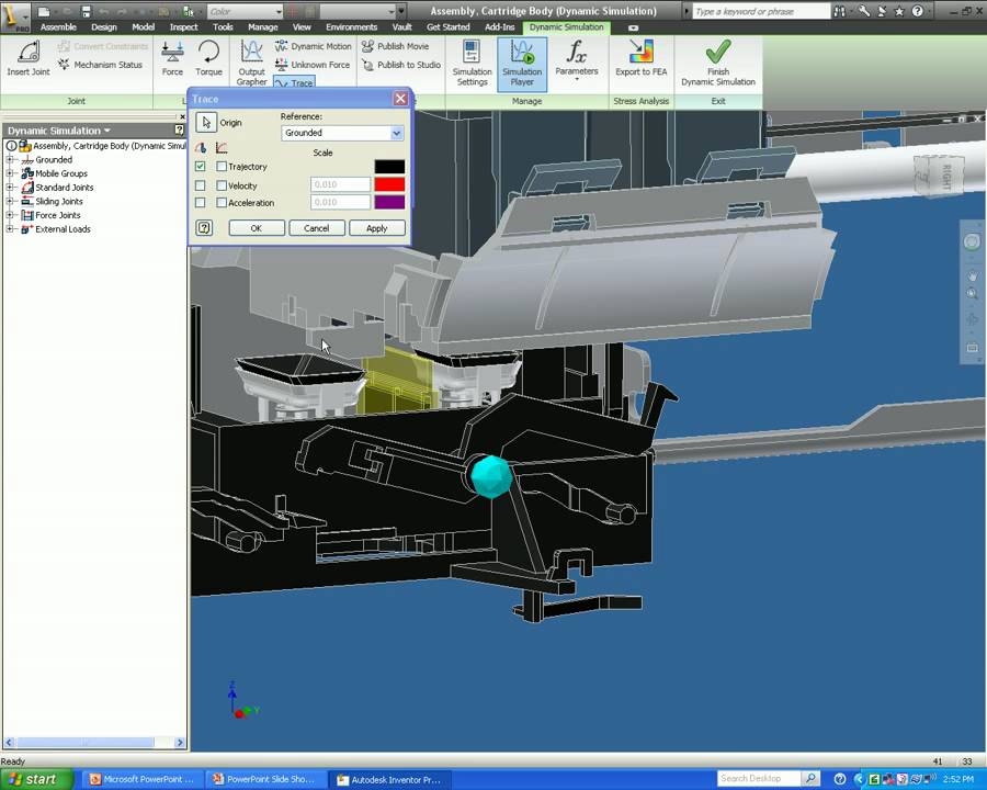 What's New in Autodesk Inventor 2010 - Simulation