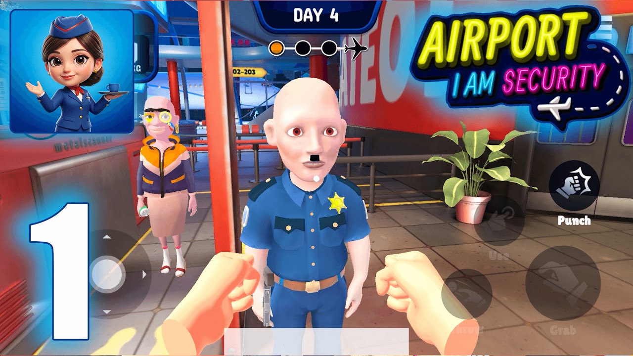 I Am Airport Security - Gameplay Walkthrough #1 (Android)