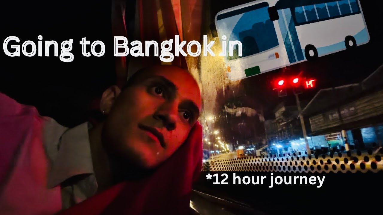 Going BANGKOK in Bus🚎
