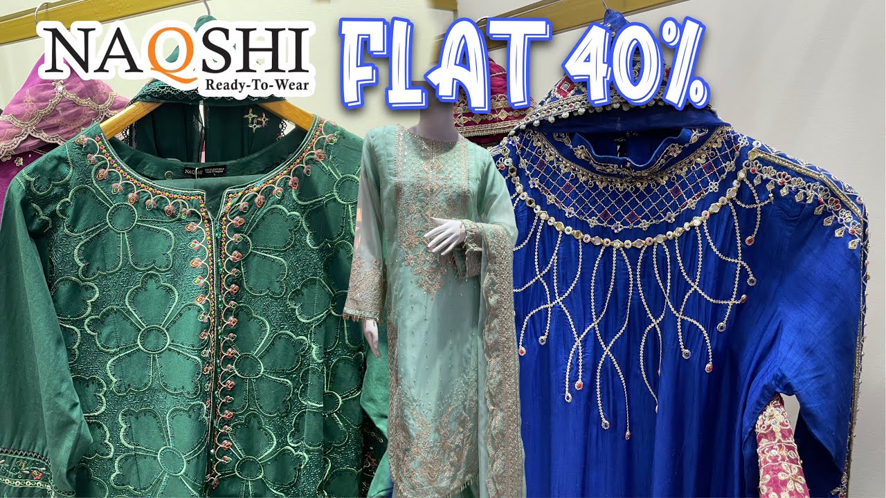 Naqshi Flat 40% New Year Sale Starts Today || Naqshi Sale 2025 || 2-Jan-25