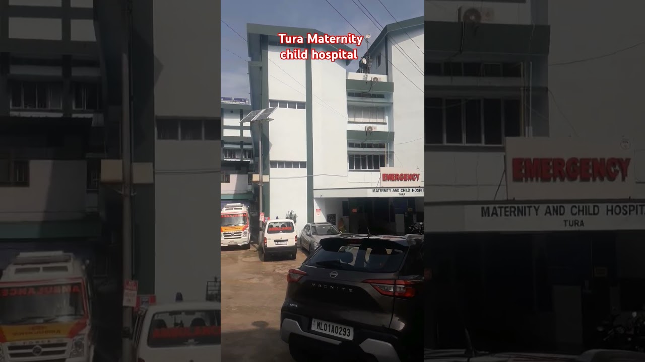 Maternity child hospital Babupara Tura #shot #vlog #virals #youtubevedio