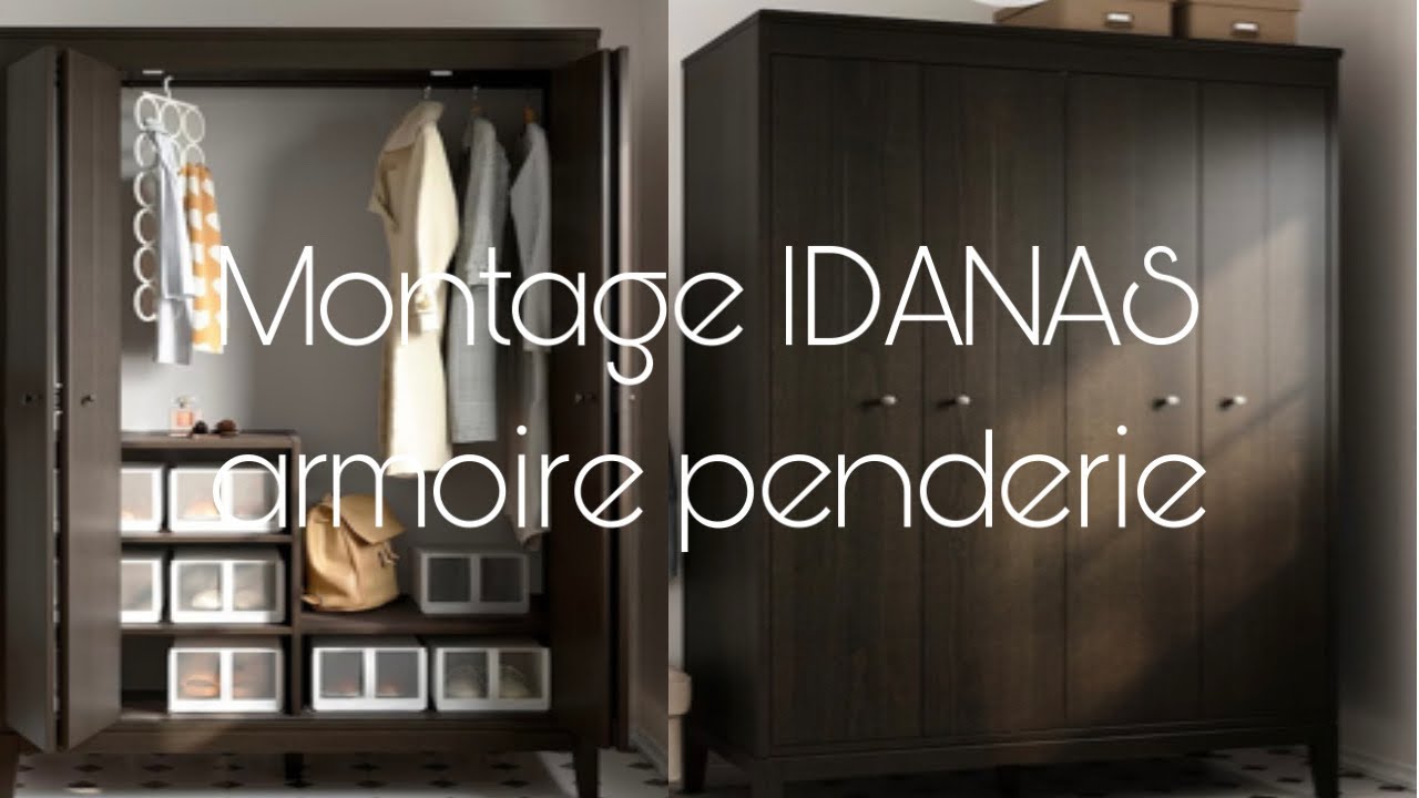 Montage armoire penderie IDANAS Ikea