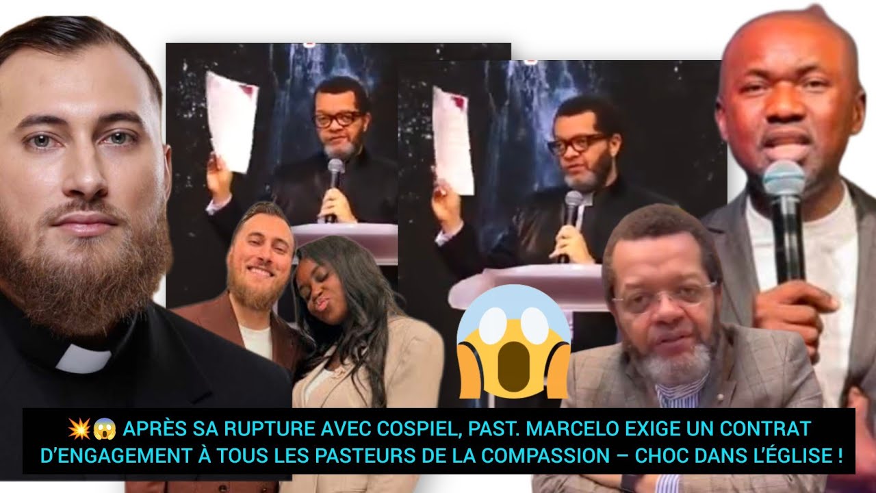 😱CHOC A LA COMPASSION!PAST.MARCELO EXIGE UN CONTRAT D’ENGAGEMENT À TOUS LES PASTEURS DES EXTENSIONS