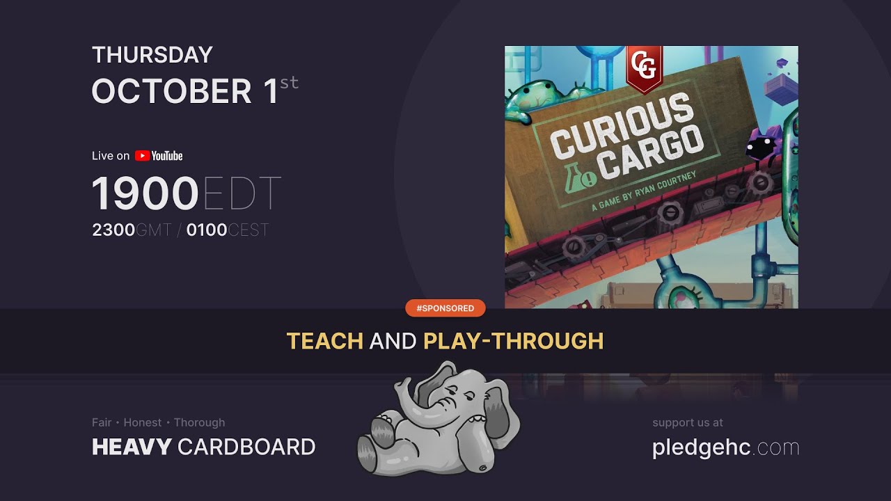 Curious Cargo - 2p Teaching & Play-through by Heavy Cardboard