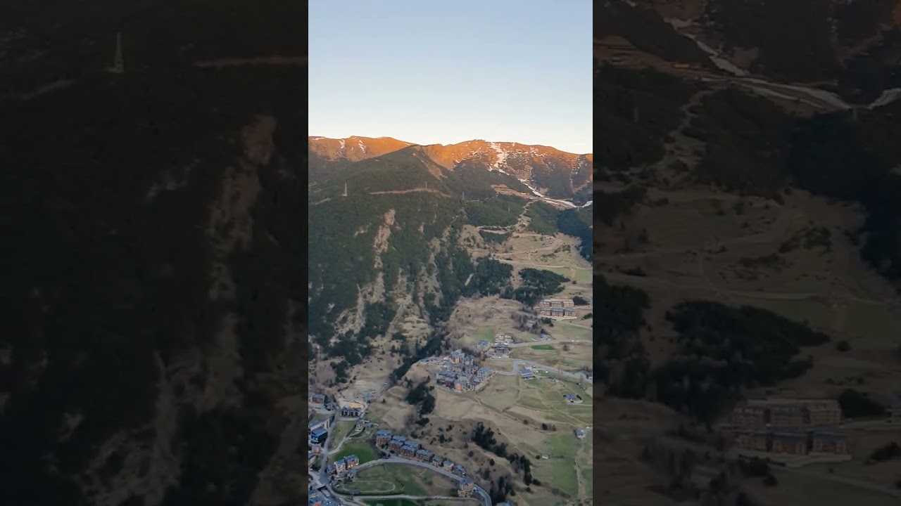 Andorra. Mirador Roc Del Quer. Андорра, смотровая площадка Рок-дель-Кер