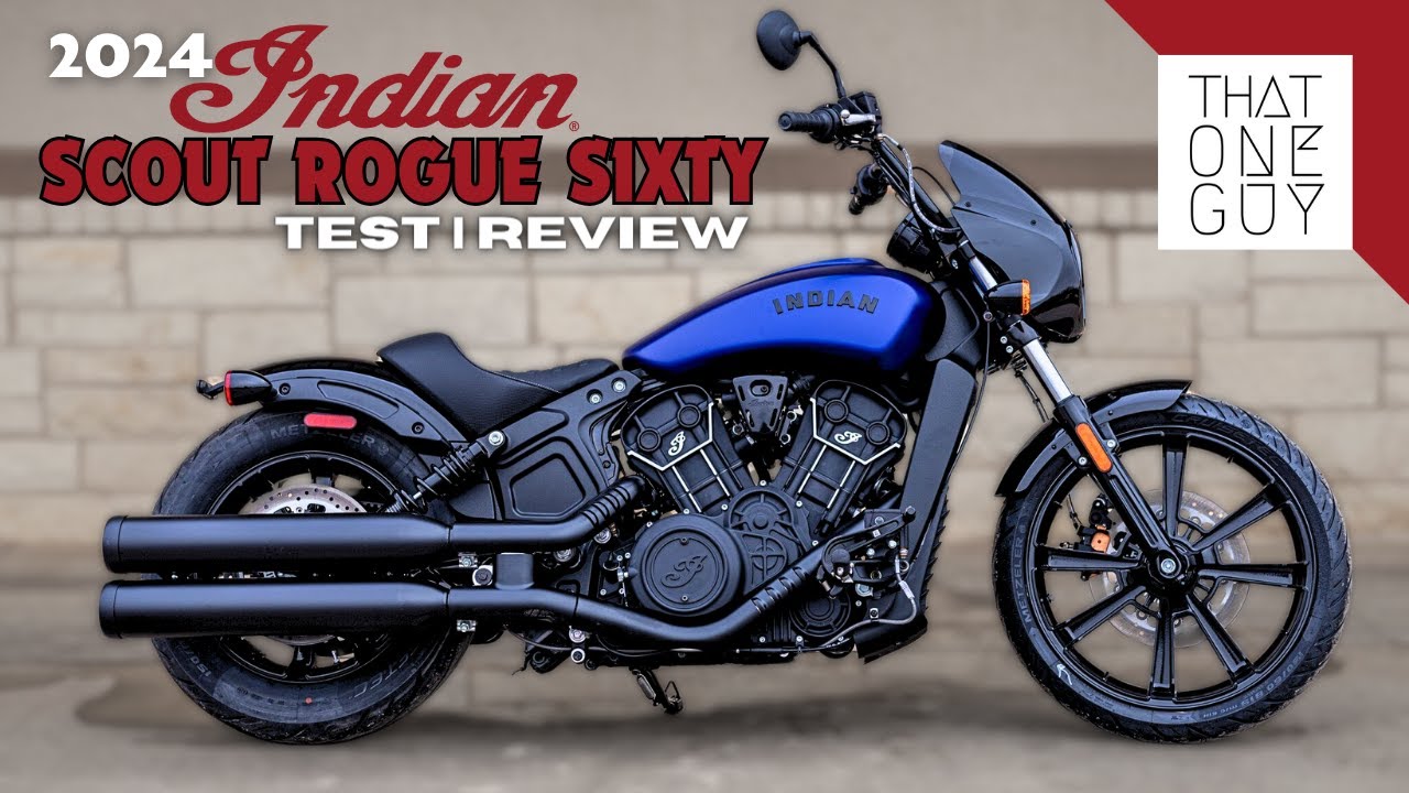 Тест-драйв и обзор Indian Scout Rogue Sixty 2024 года | Elk Grove Powersports CA