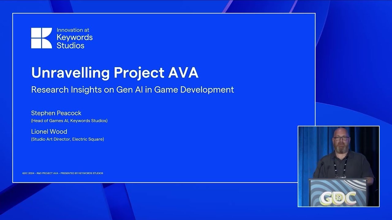 Project AVA - GDC 2024 Talk with Stephen Peacock and Lionel Wood