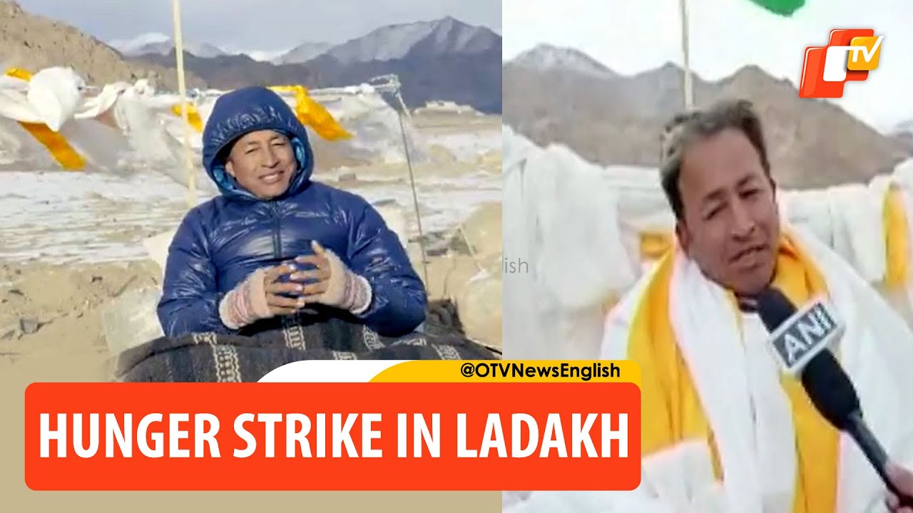 Save Ladakh: Sonam Wangchuk On Hunger Strike In Leh Ladakh | OTV News English