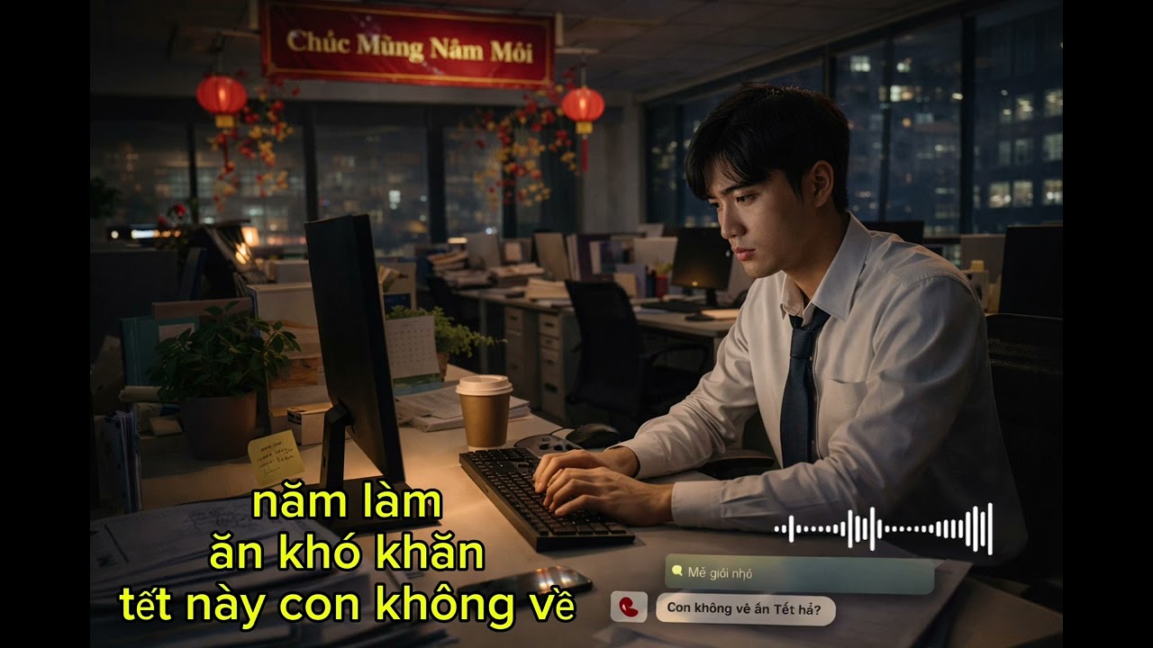 Năm làm ăn khó khăn.tết này con xin lỗi không về