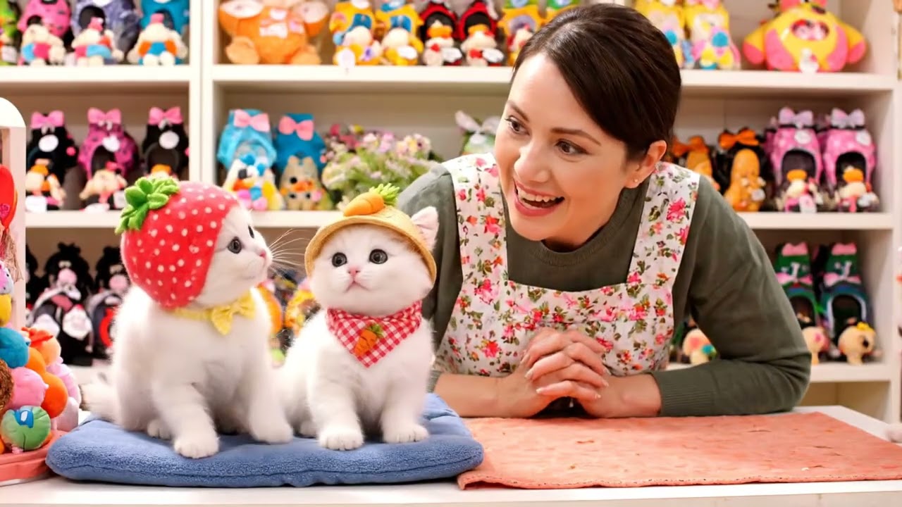 The Adorable Trio Three Little Cats