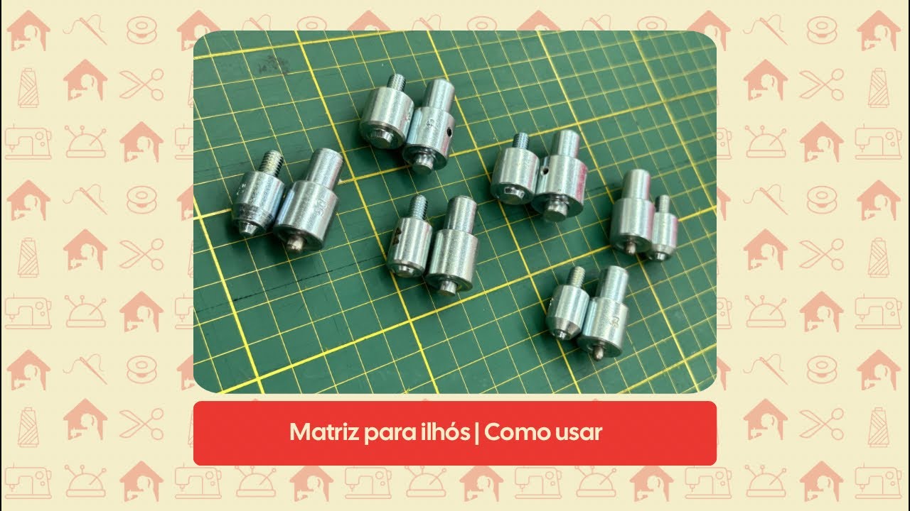 Matriz para ilhós | Como usar