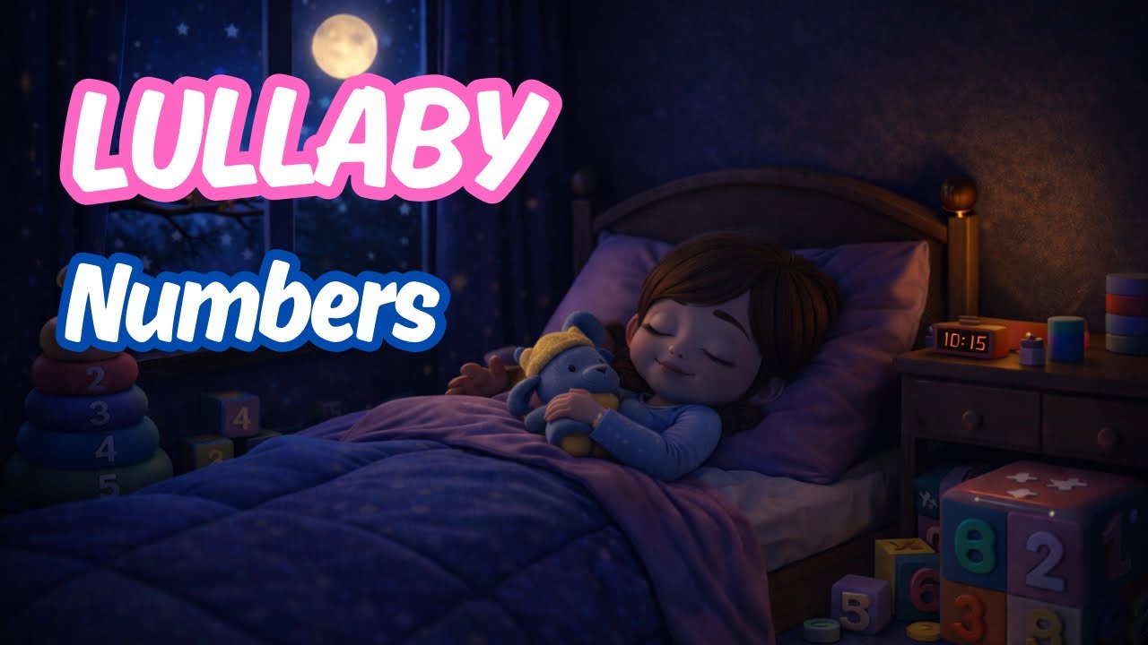 Lullaby for Babies – Gentle Sleep Music | Numbers 1–10