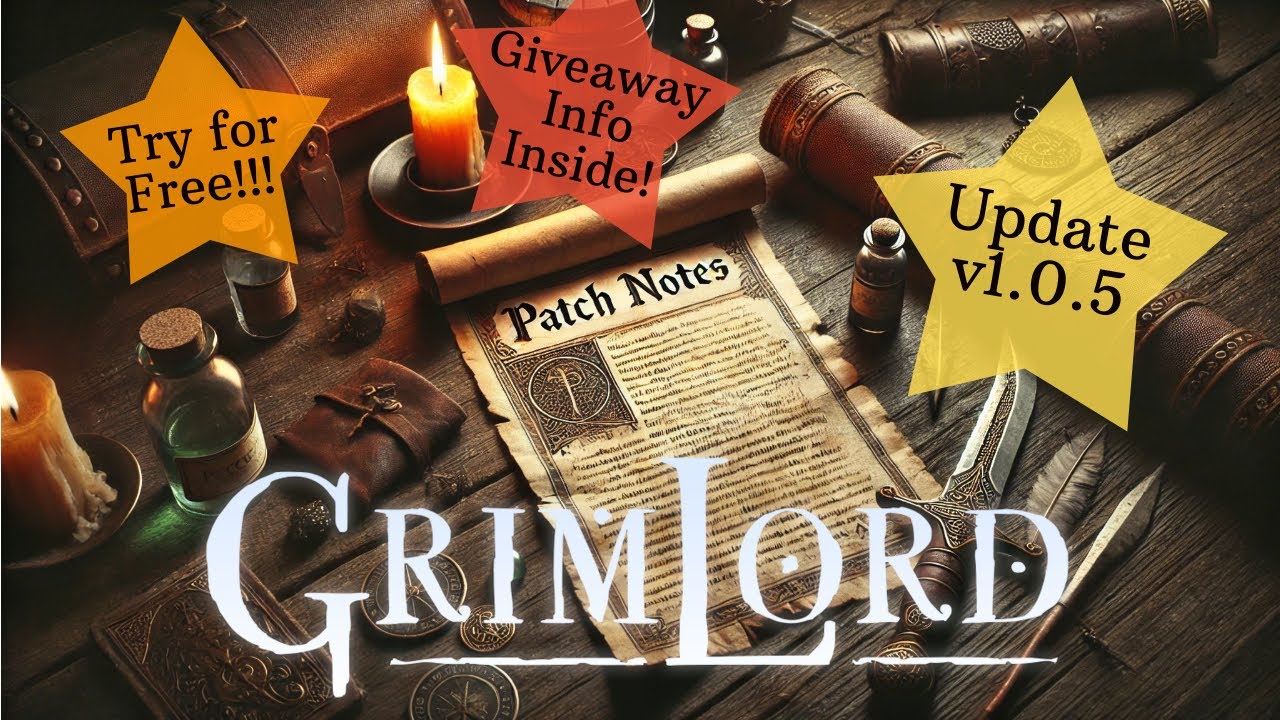 GrimLord Patch | NO MORE Disappearing Weapons!!! THANK GOD!