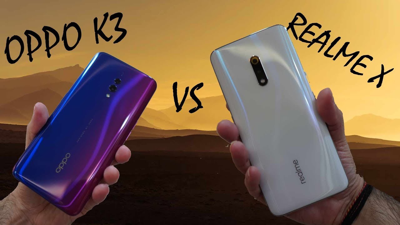 Oppo K3 vs Realme X comparison - both same? and which one is the best? (Hindi)