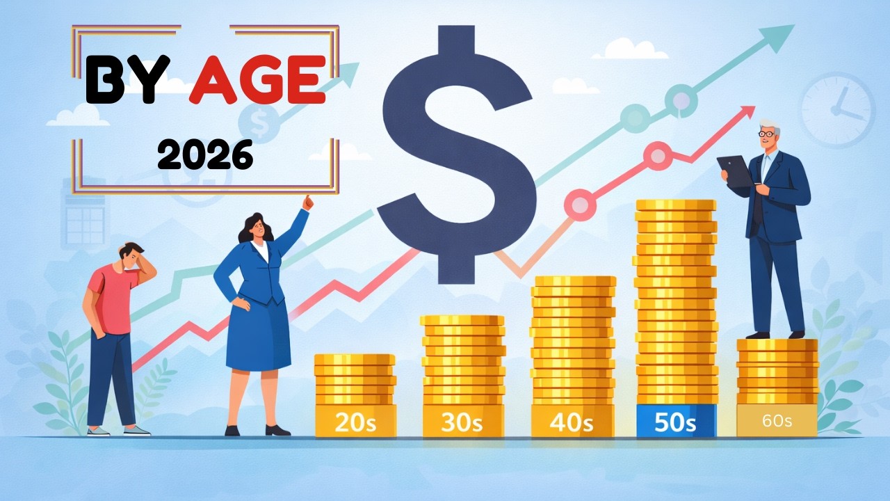 Average 401(k) Balance by Age (2026 Update) &mdash; Are You Behind?