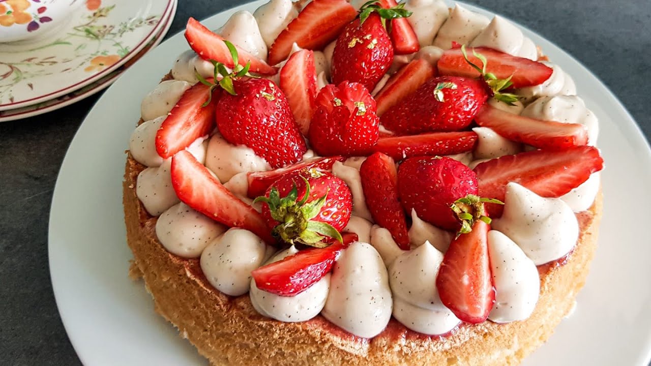 Если у вас есть клубника, приготовьте этот восхитительный пирог 🍓🍓 (клубничный даккуаз)
