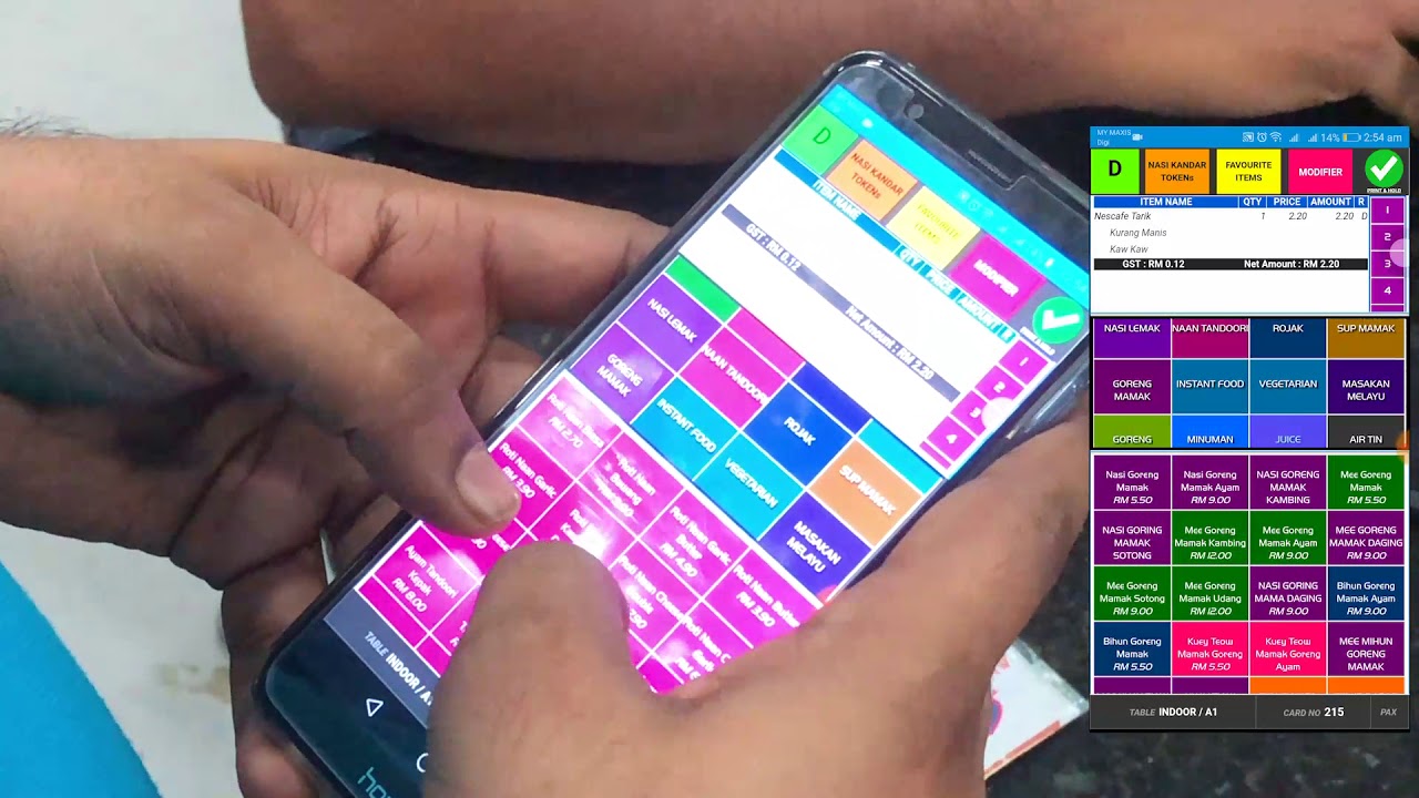 VIZ POS F&B VIDEO DEMO