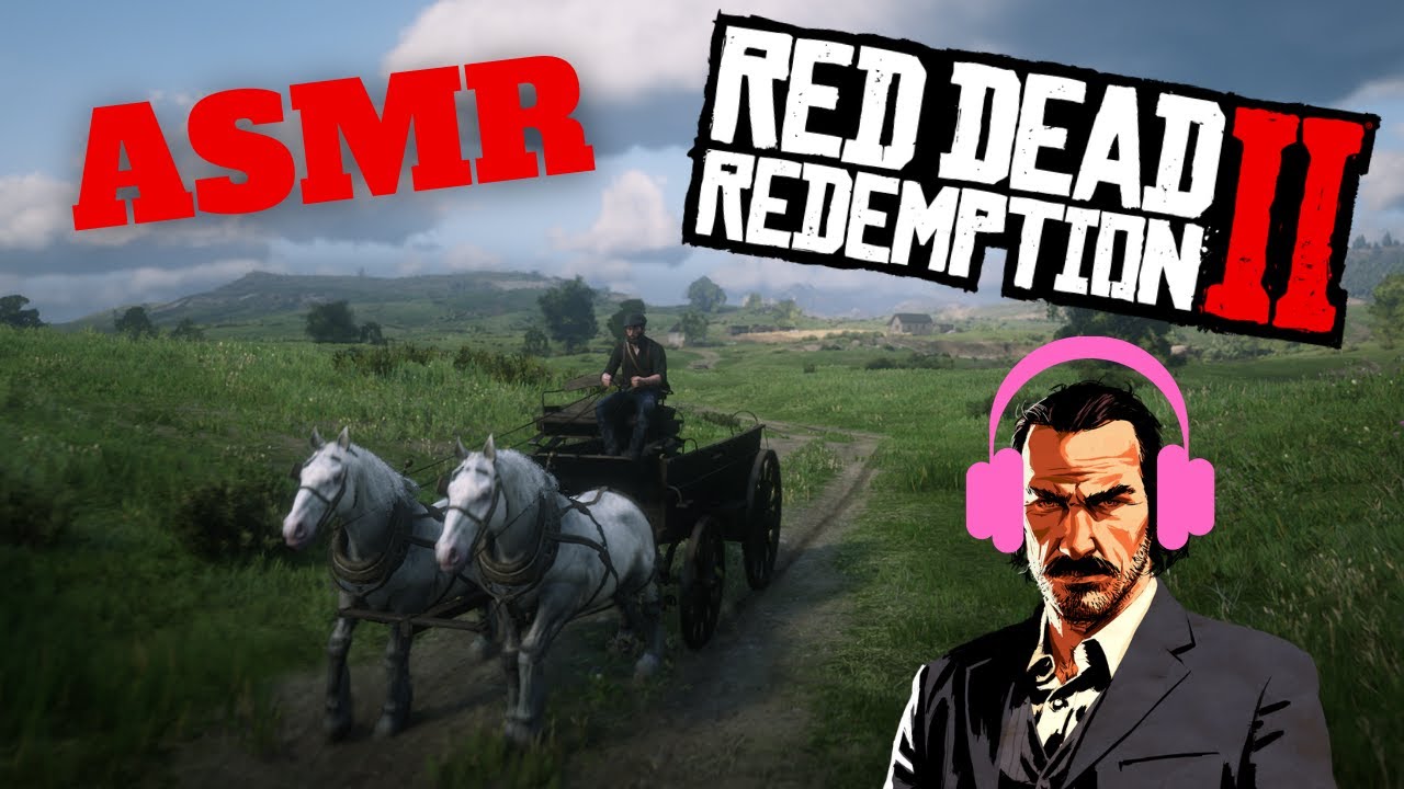 ASMR Cozy Wagon Ride in Red Dead Redemption 2!