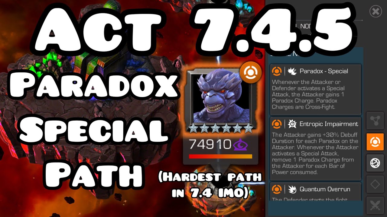 Act 7.4.5 - Paradox Special (Boss Namor 1 Revive) 1 Team revive - LFMM