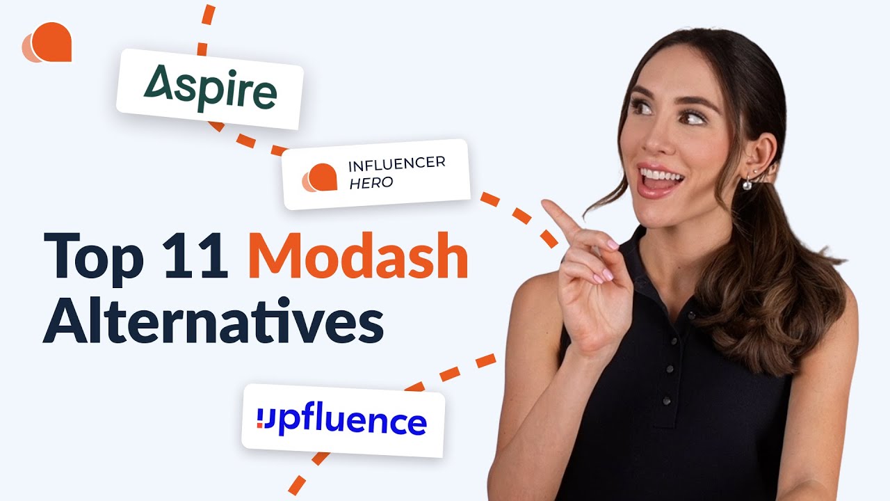 Top Modash Alternatives you should try for influencer discovery, gifting and ROI