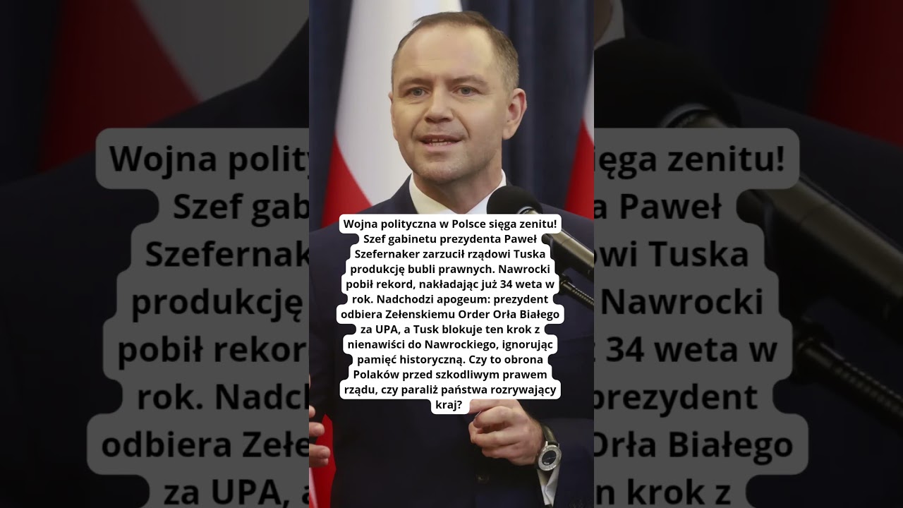 WOJNA PREZYDENTA Z PREMIEREM: NAWROCKI URUCHOMIŁ &bdquo;WETOMAT&rdquo; PRZECIWKO TUSKOWI!