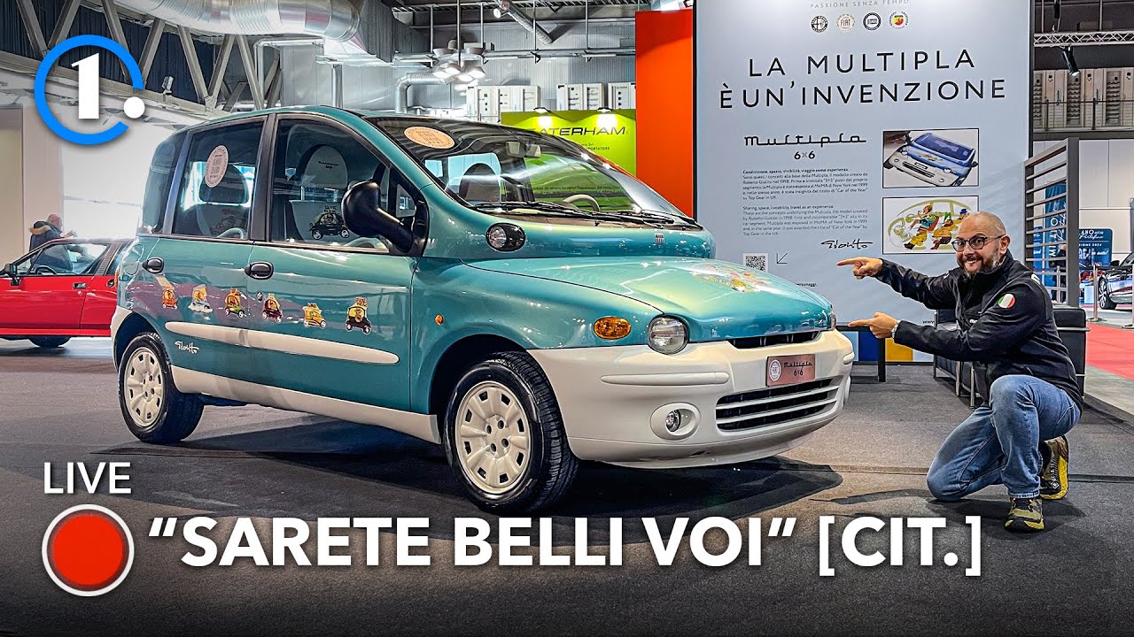 La Fiat Multipla➕COSTOSA al MOND🌏| Milano AutoClassica 2023