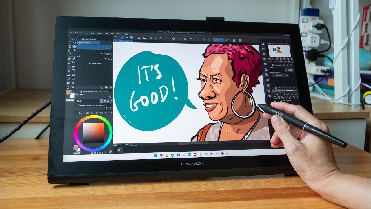 Обзор Gaomon Pro 19 (PD1900): Отличный дисплей для цифровых художников.