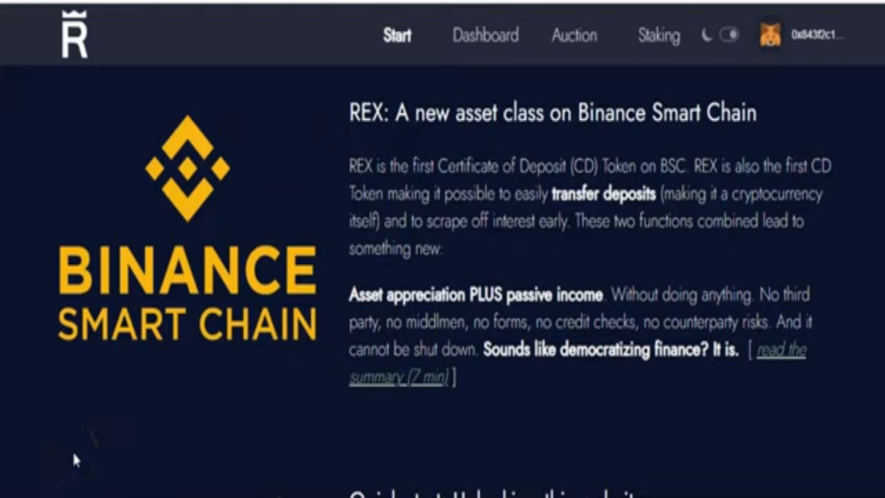 HEX CLONE ON BINANCE SMARTCHAIN