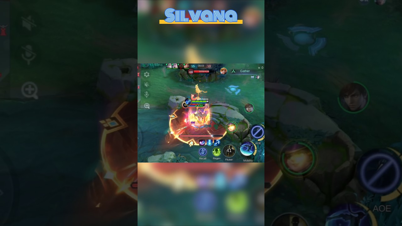 Короткий видеоролик с игровым процессом Silvana #mobilelegends #hardstonegaming #silvanagameplay ...