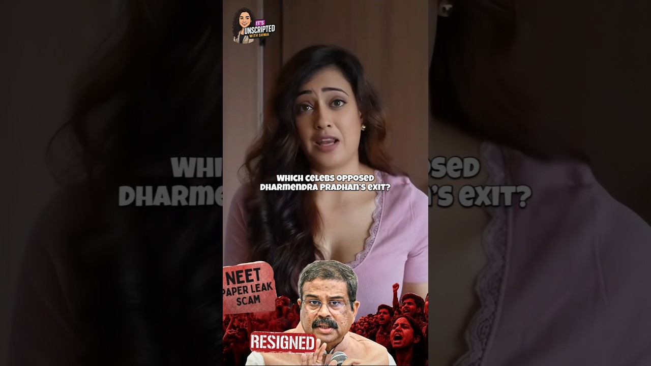 Which Celebrities Are Upset About Dharmendra Pradhan's Resignation #neet #paperleak #cjp