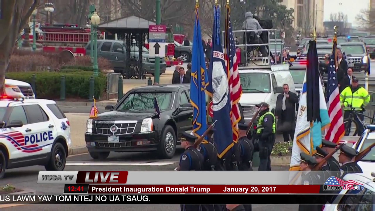 President Donald Trump Inauguration January 20, 2017