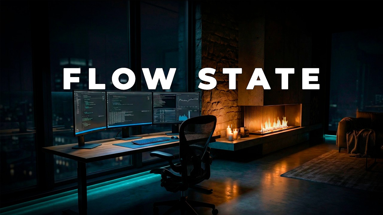 FLOW STATE — Background Music for Deep Work & Focus | No Vocals