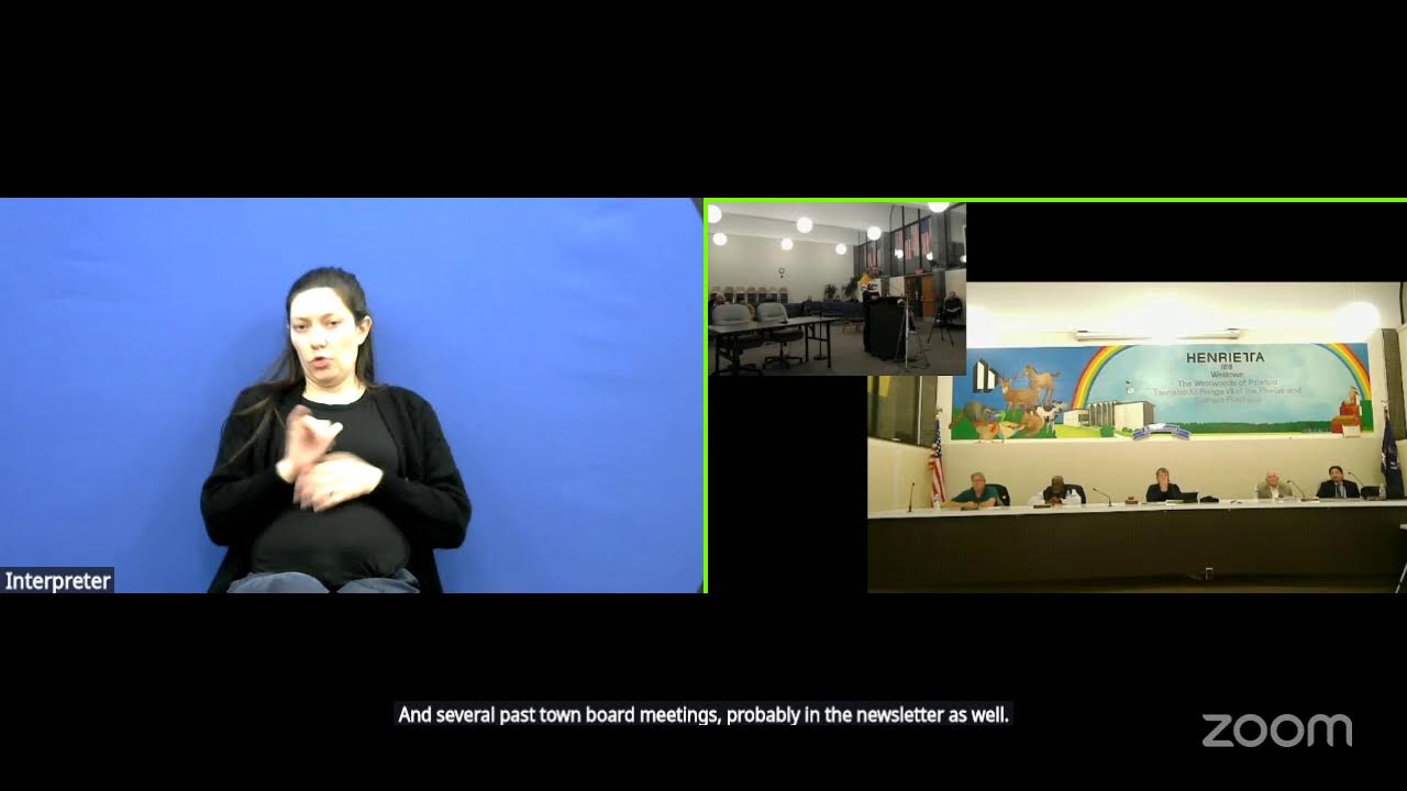 Town Board Meeting - November 6, 2025