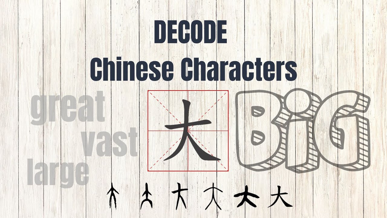 Learn the Chinese Character 大 | Stroke Order, Meaning & Origin Explained