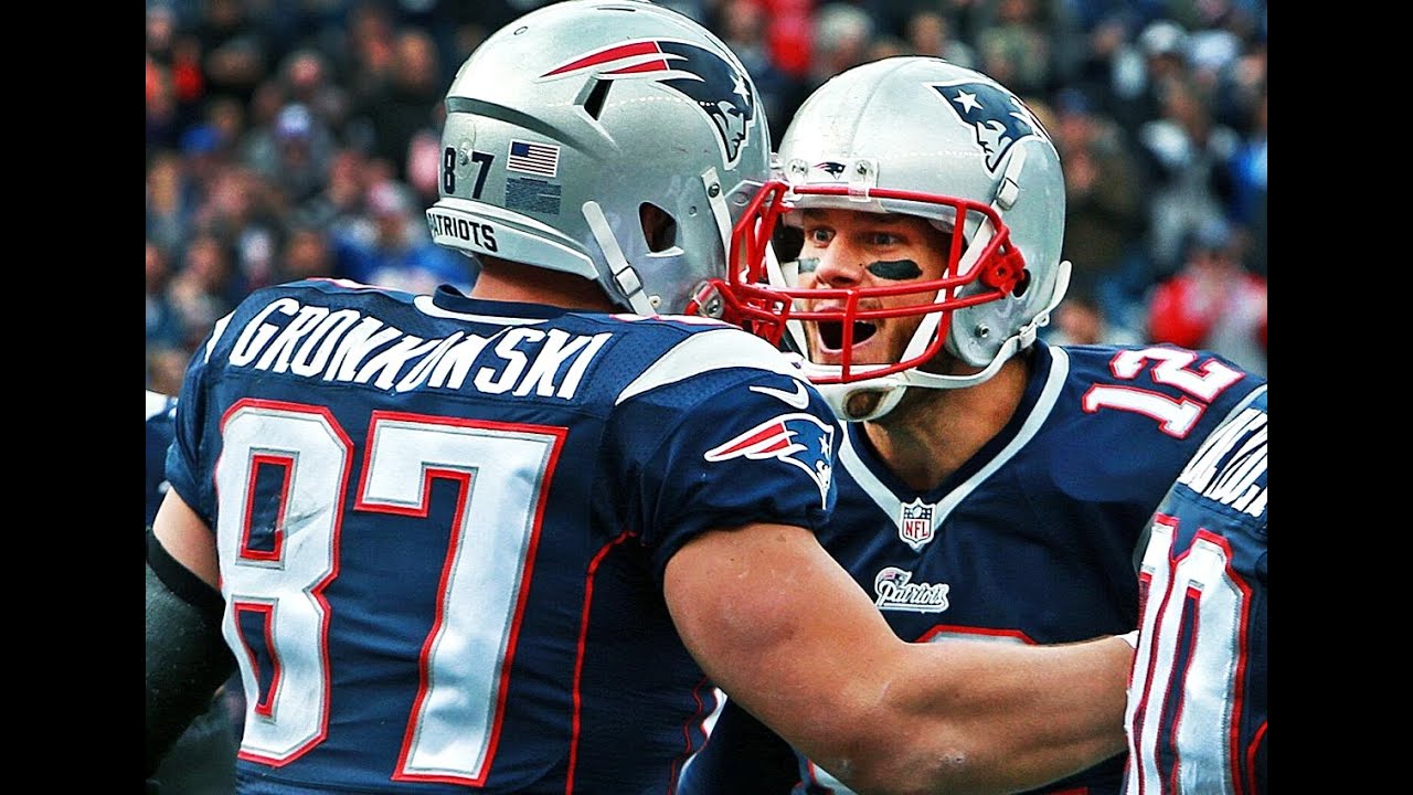 Tom Brady & Rob Gronkowski 