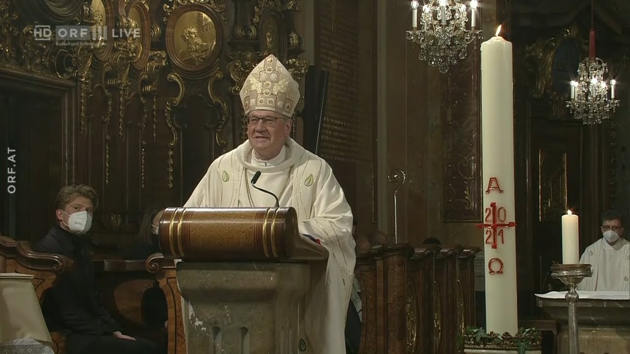 Gottesdienst in der Osternacht aus dem Dom in St. Pölten (3.4.2021)