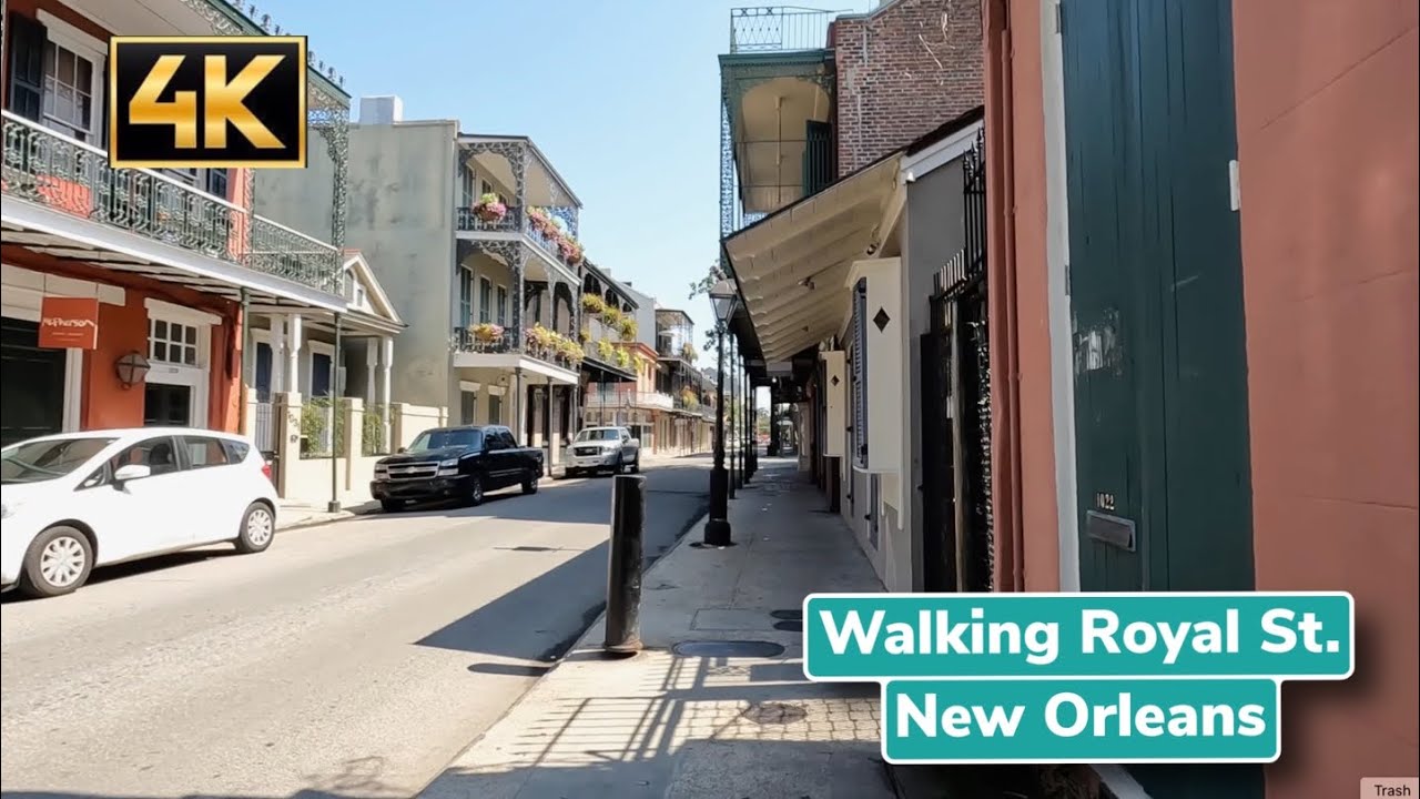 Walking all of Royal St. New Orleans 4K 2023