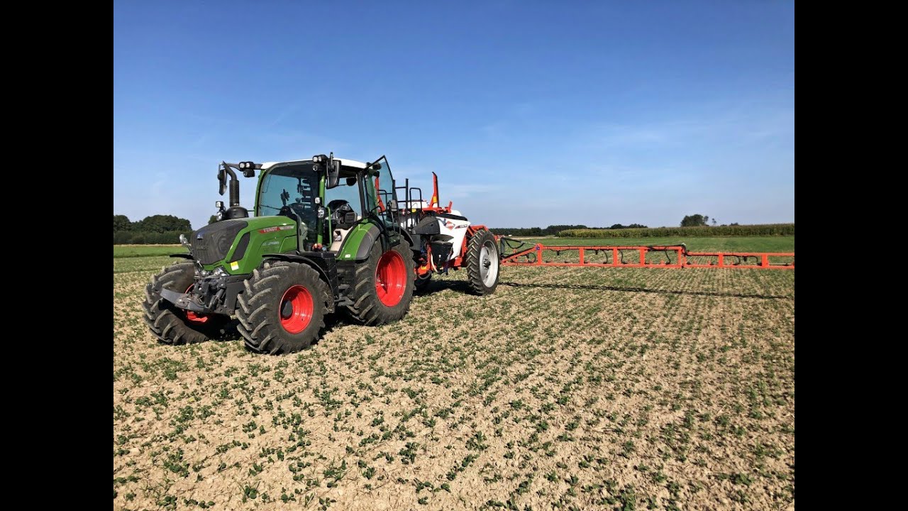 Odchwaszczanie rzepaku [Vlog#35] | Fendt 314 One Vario Profi + Kuhn Lexis 2400