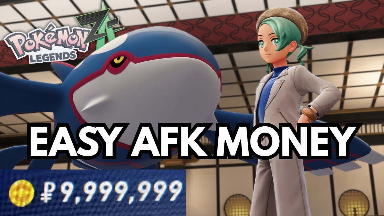Как зарабатывать деньги в режиме AFK в Pokemon Legends Z-A