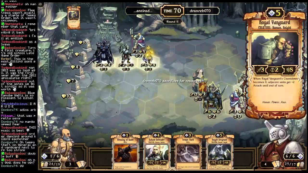 Tempo Theft Vanguard.  Dranreb vs Anti-Rad.  ESL Black Market Cup #1