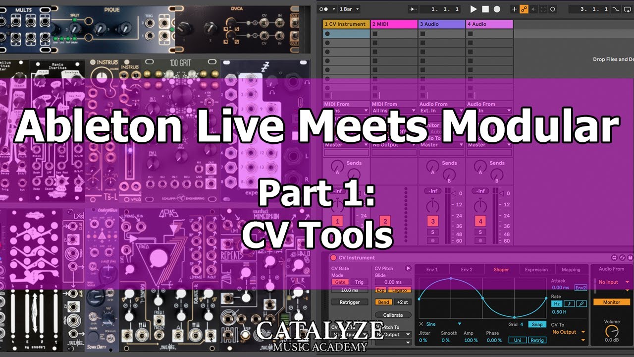 Ableton Live Meets Modular Part 1: CV Tools