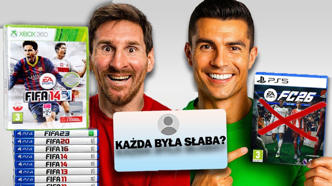 Zagrałem w każdą FIFE i sprawdziłem, czy każda była SŁABA (FIFA 13 - FC 26)