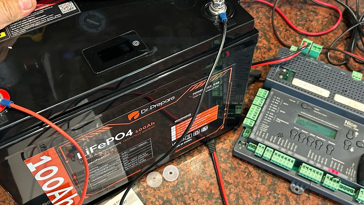 With Digital Display! 100Ah Energy Storage Battery by DR PREPARE